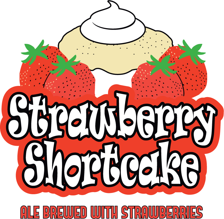 Logo tallgrass brewing company. Strawberries clipart strawberry shortcake