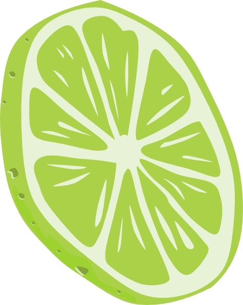 Slice clip art free. Lime clipart vector