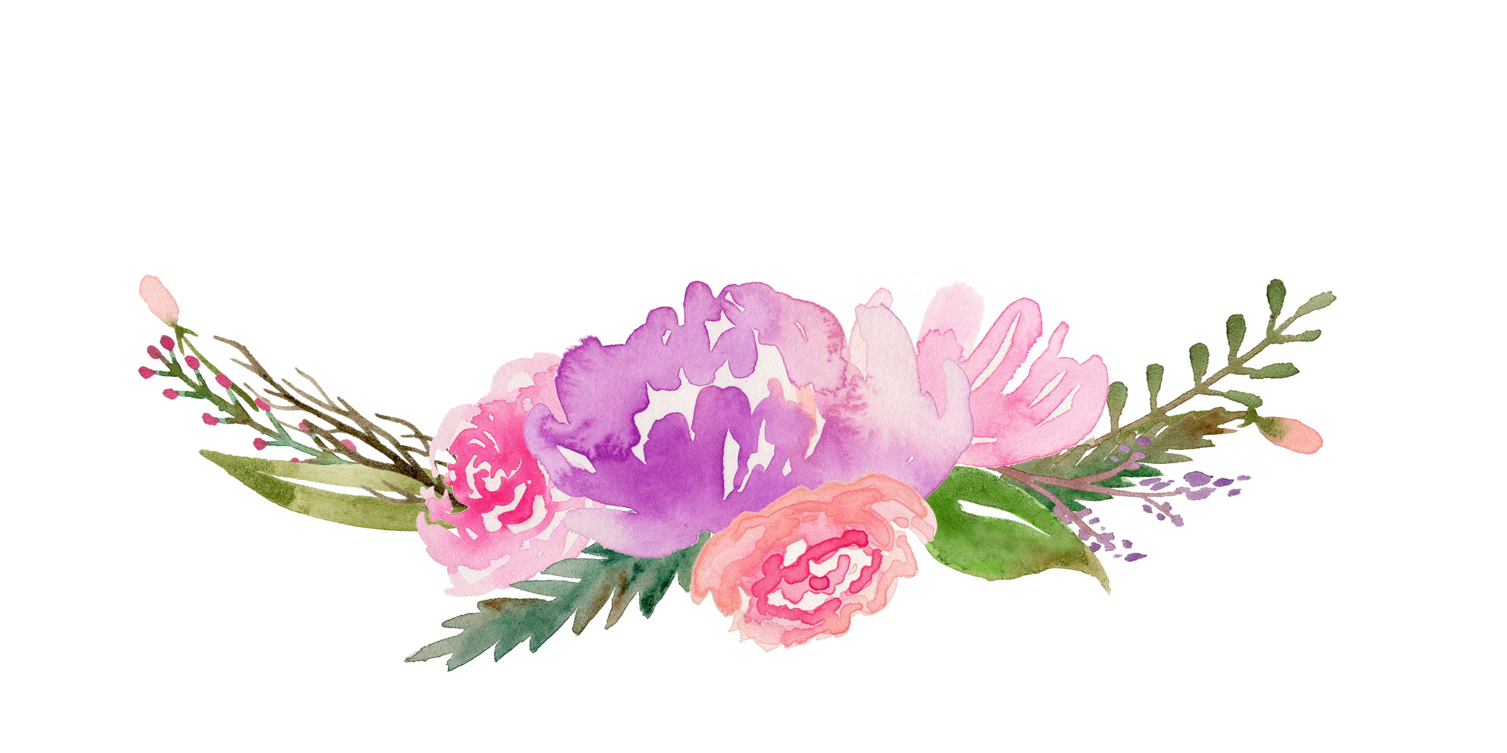 Peony clipart watercolor, Peony watercolor Transparent FREE for