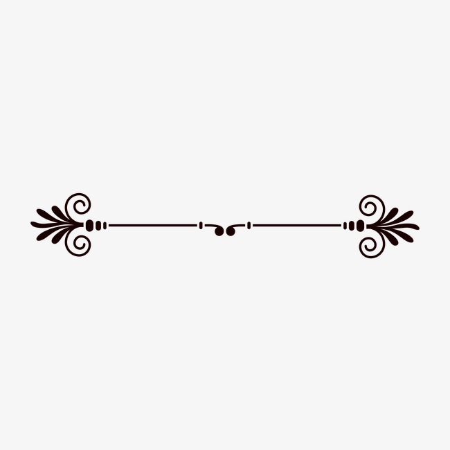 Line clipart. Decorative lines decoration pattern