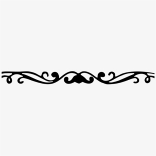 Lines clipart ornate. Dividers free line divider
