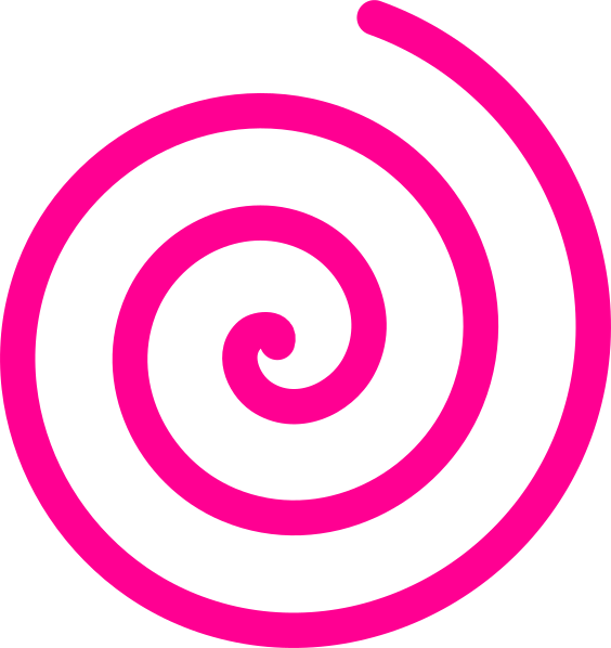 lines clipart spiral