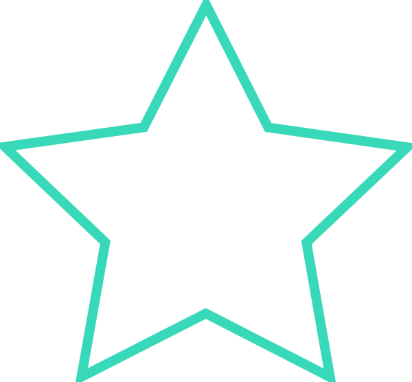 lines clipart star