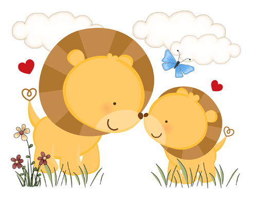 Lion clipart baby girl. Clip art library 