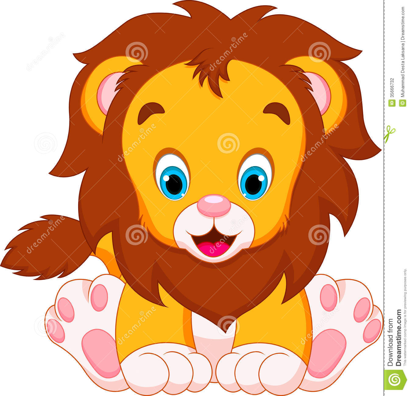 Lion clipart cute. Free pics of lions