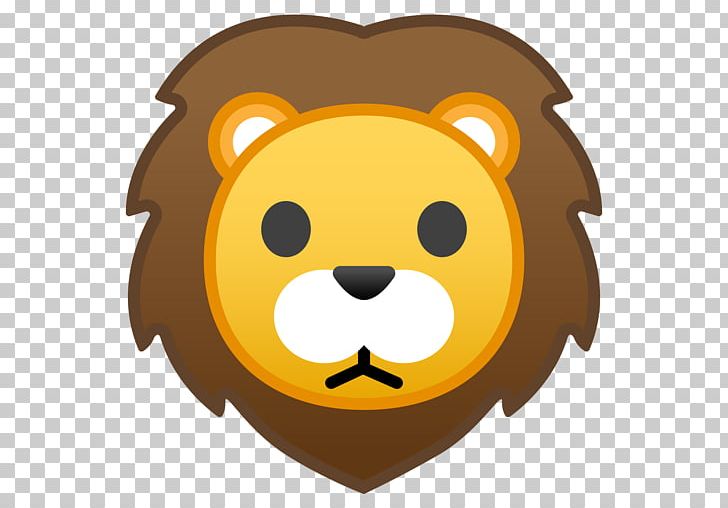 Png art bear big. Lion clipart emoji