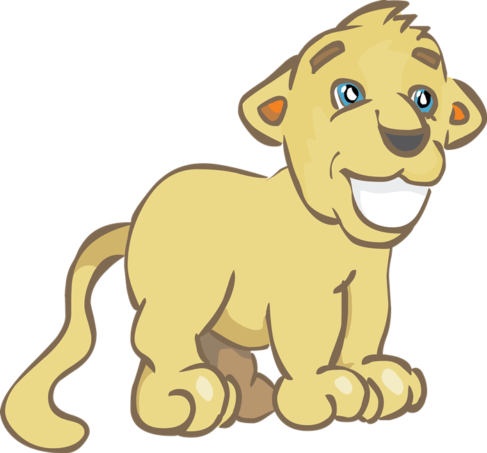 lion clipart lion cub