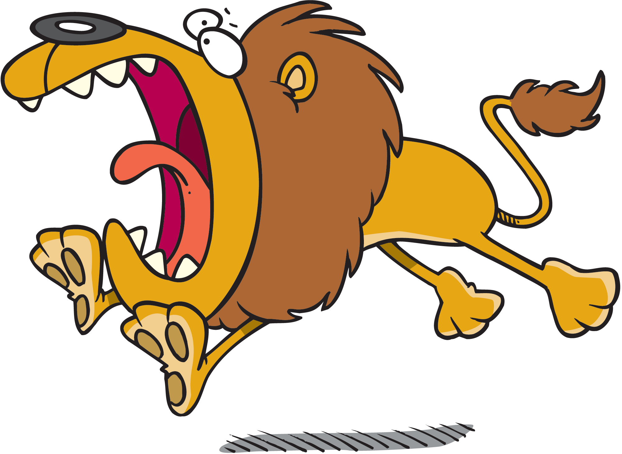 Lion clipart reggae. Roaring animation cartoon with
