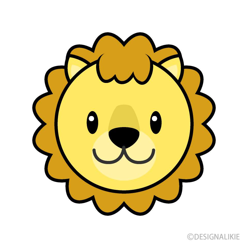 lion clipart simple