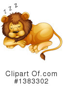 Lion clipart sleep. Sleeping royalty free rf