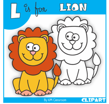 Lion clipart teacher. L is for clip