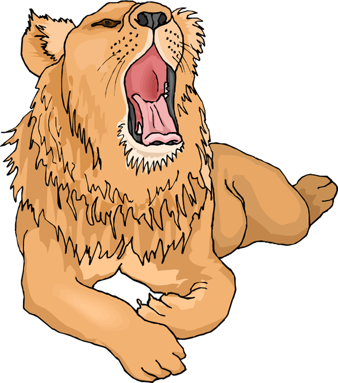 lions clipart asiatic lion