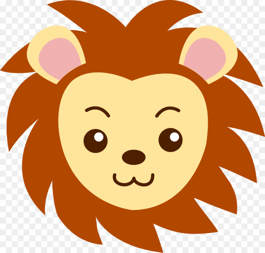 lions clipart ear