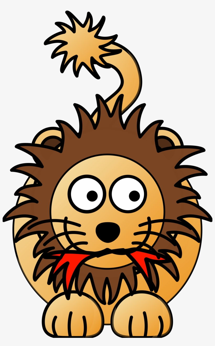lions clipart eating