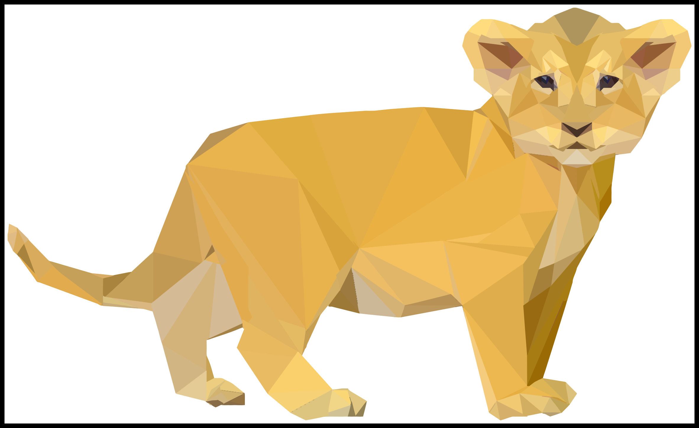 lions clipart lion cub