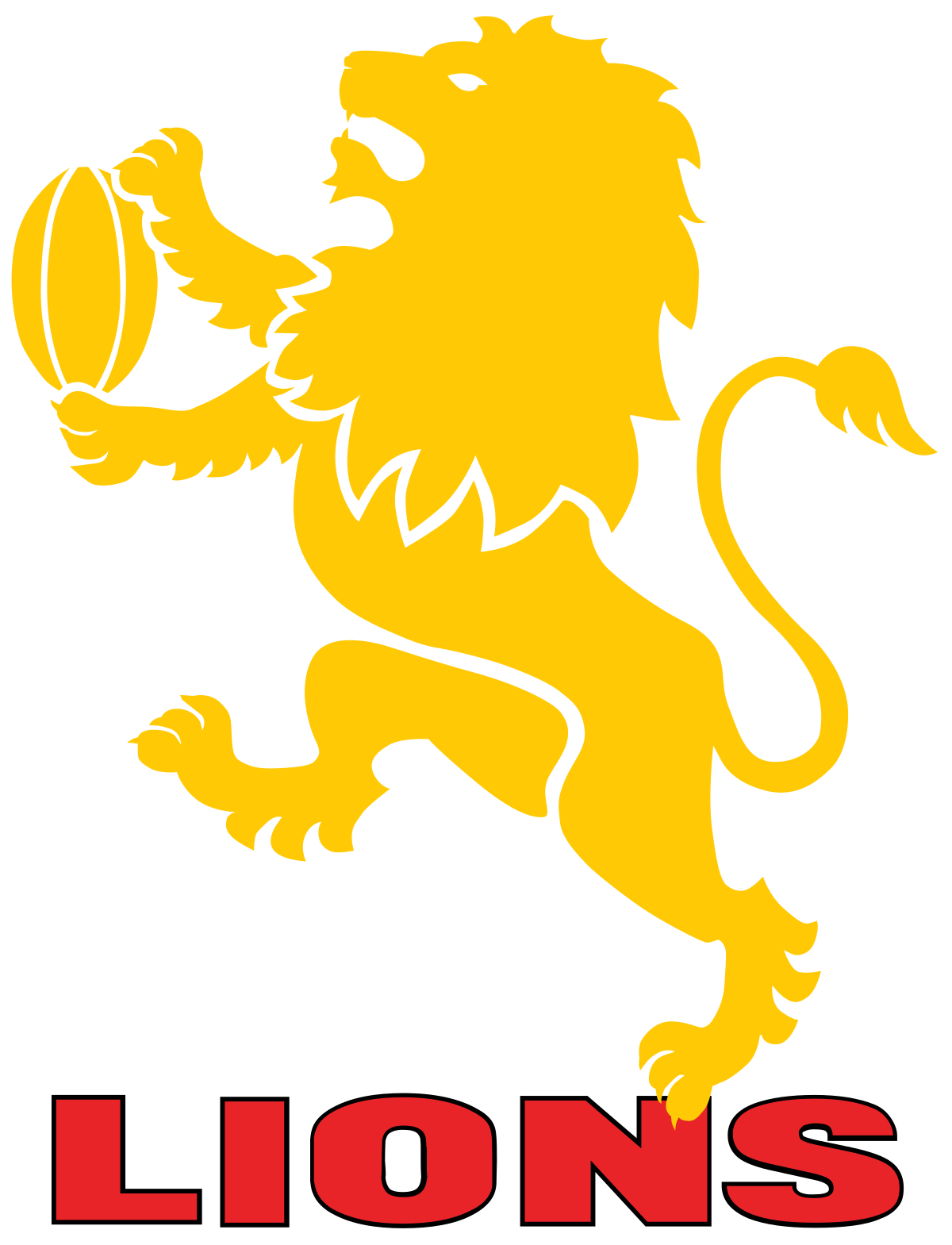 lions clipart rugby