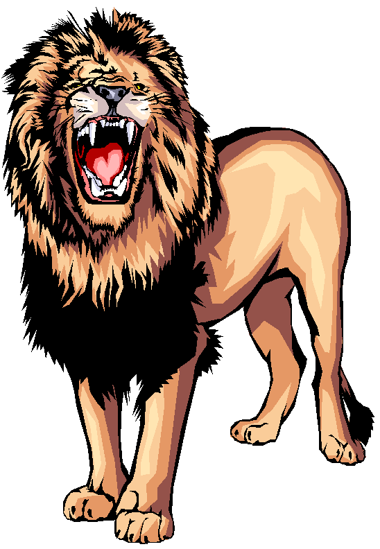 lions clipart school