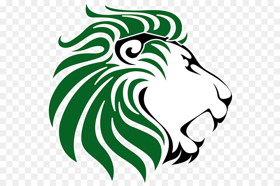 Lions clipart school. Black and white lion