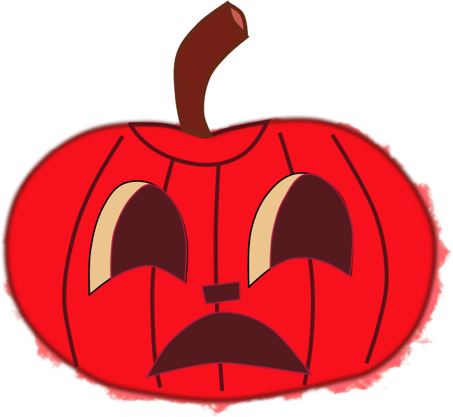 Faces for pumpkins red. Lip clipart halloween