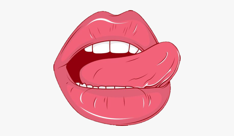 lips clipart lick