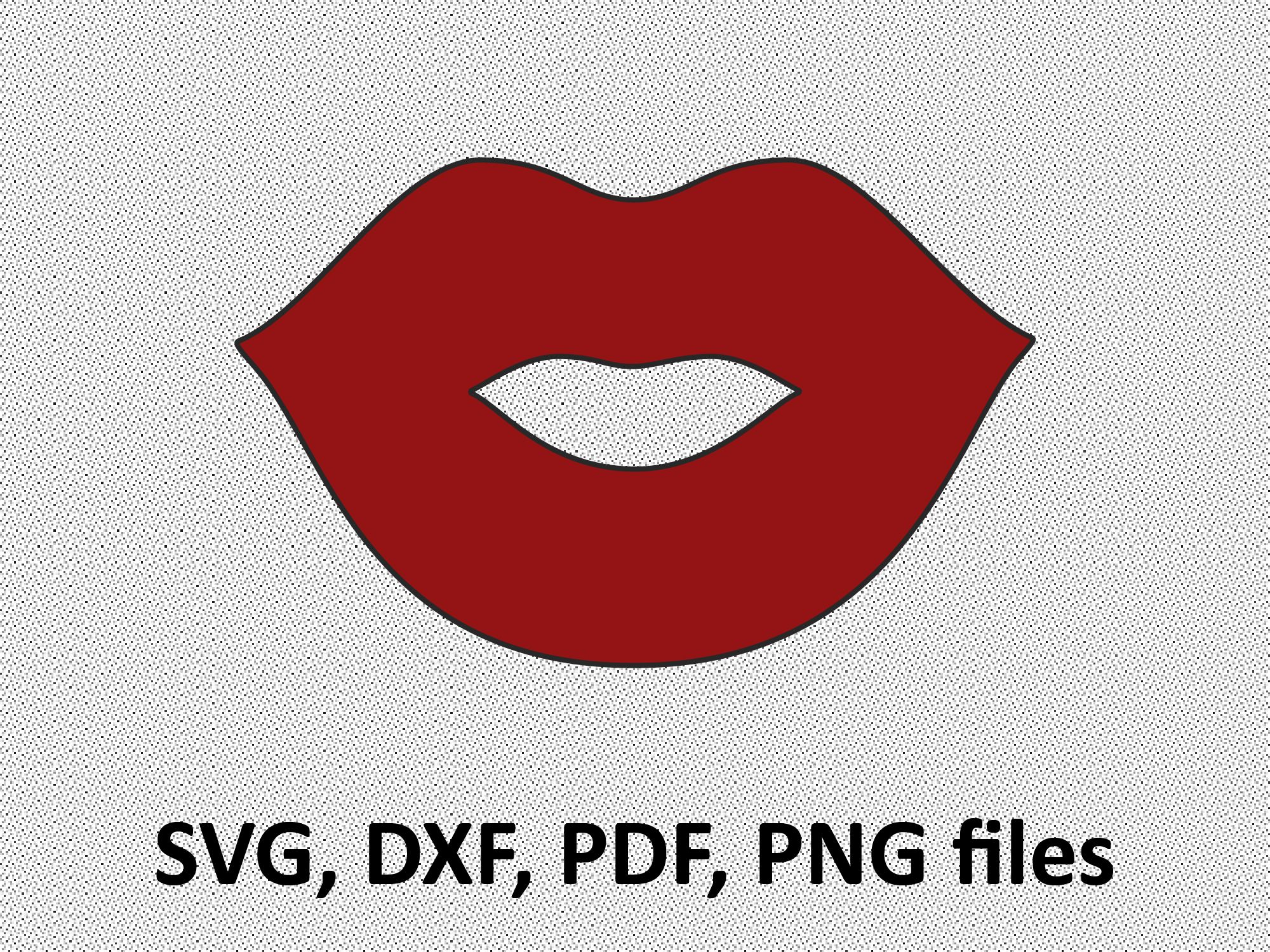 lips clipart pdf