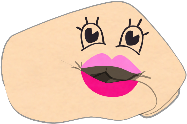 lips clipart puppet