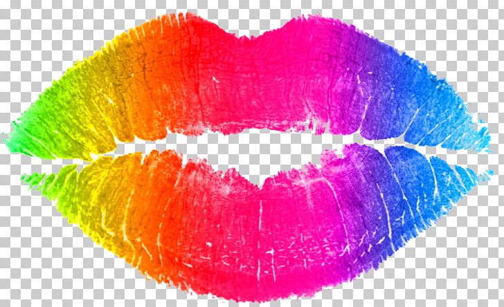 Lips clipart rainbow. Drawing lip color png