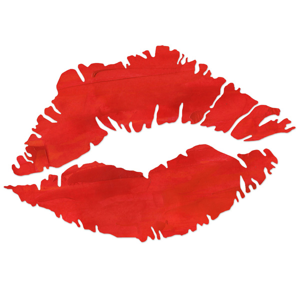 Lipstick clipart lip print. Kiss free download best