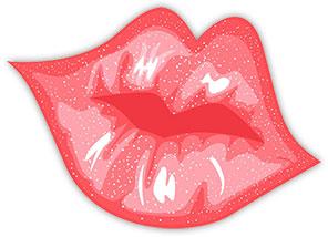 lip clipart valentines