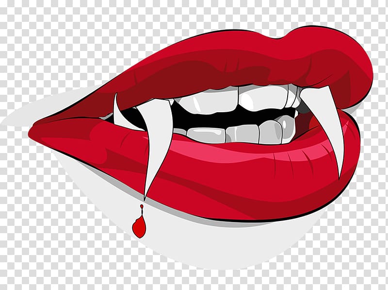 lip clipart vampire