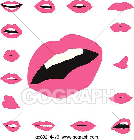 lip clipart woman's