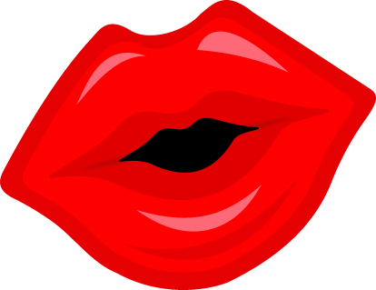 Cartoon images gallery for. Lips clipart big red