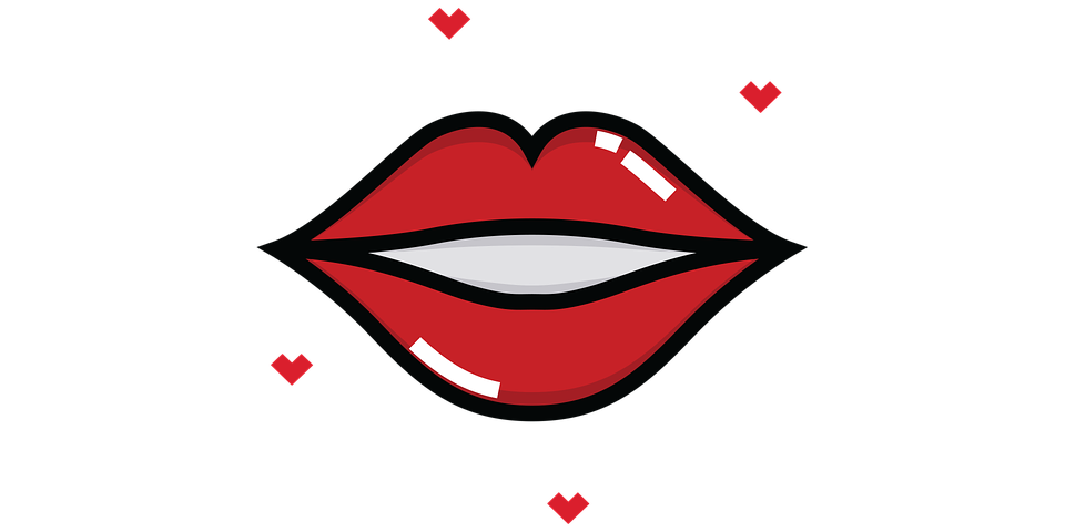Lips clipart drawn. Cartoon shop of library