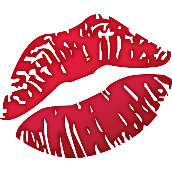 lips clipart kiss mark