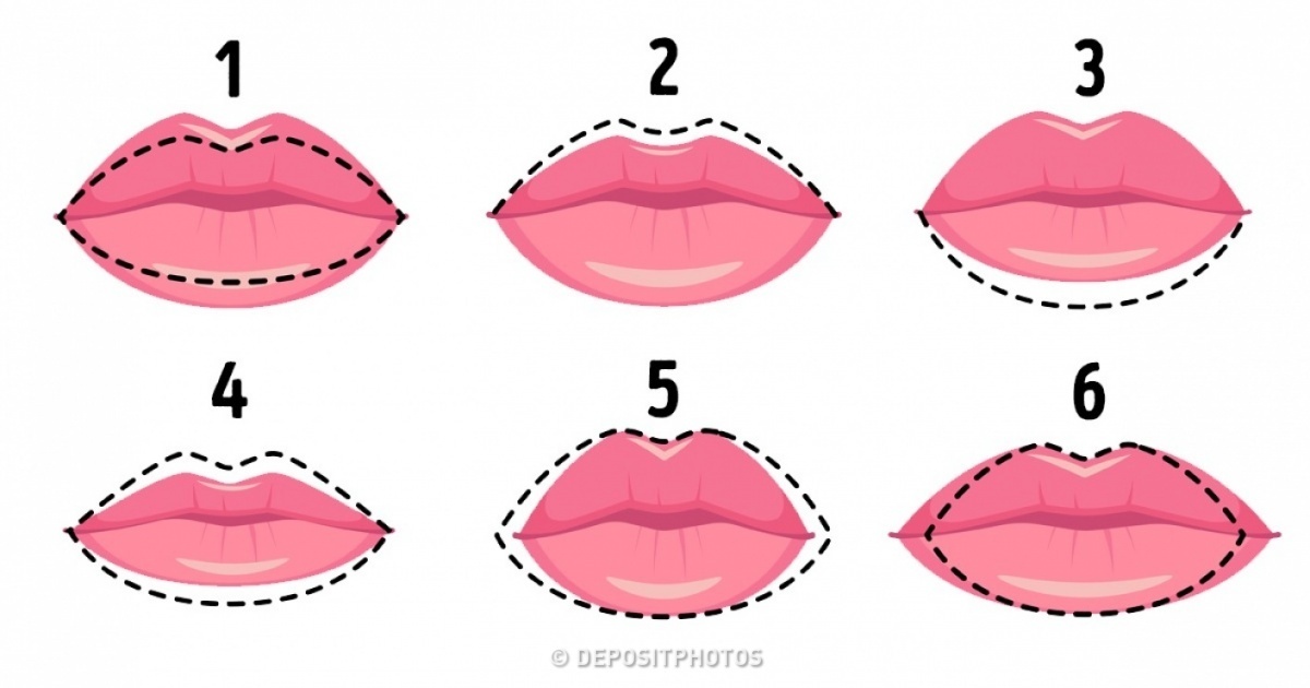 lips clipart lip shape