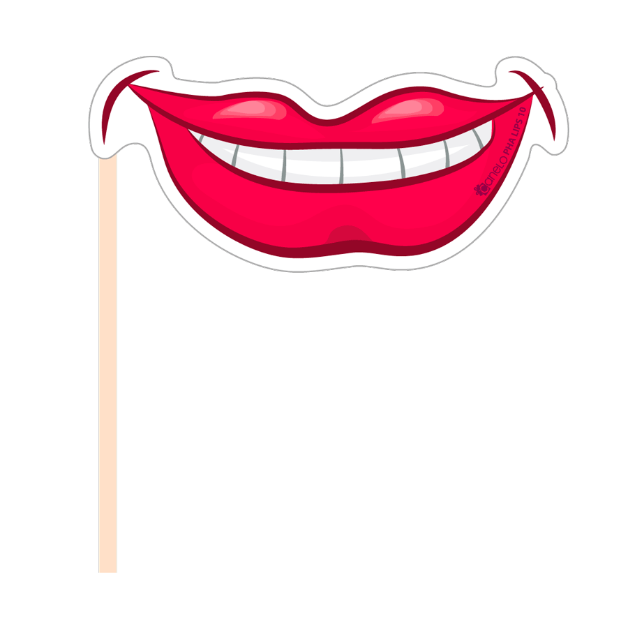 lips clipart photo booth