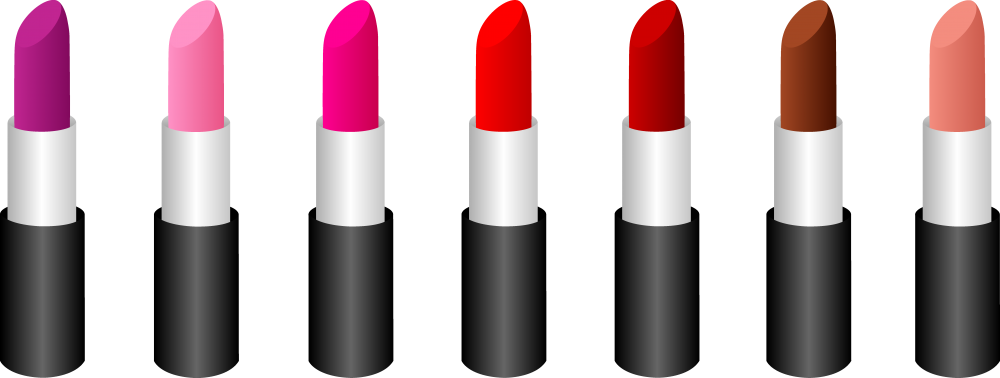 lipstick clipart cartoon
