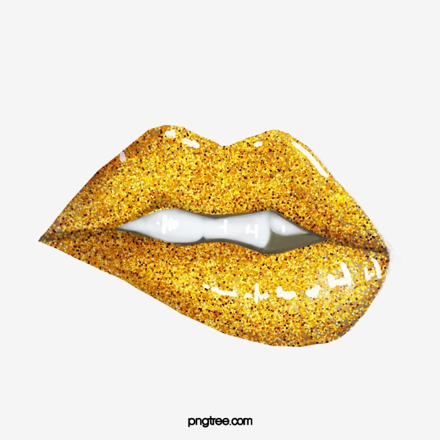 lipstick clipart gold lipstick