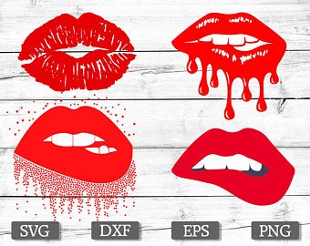 Free Free 331 Dripping Lip Svg Free SVG PNG EPS DXF File