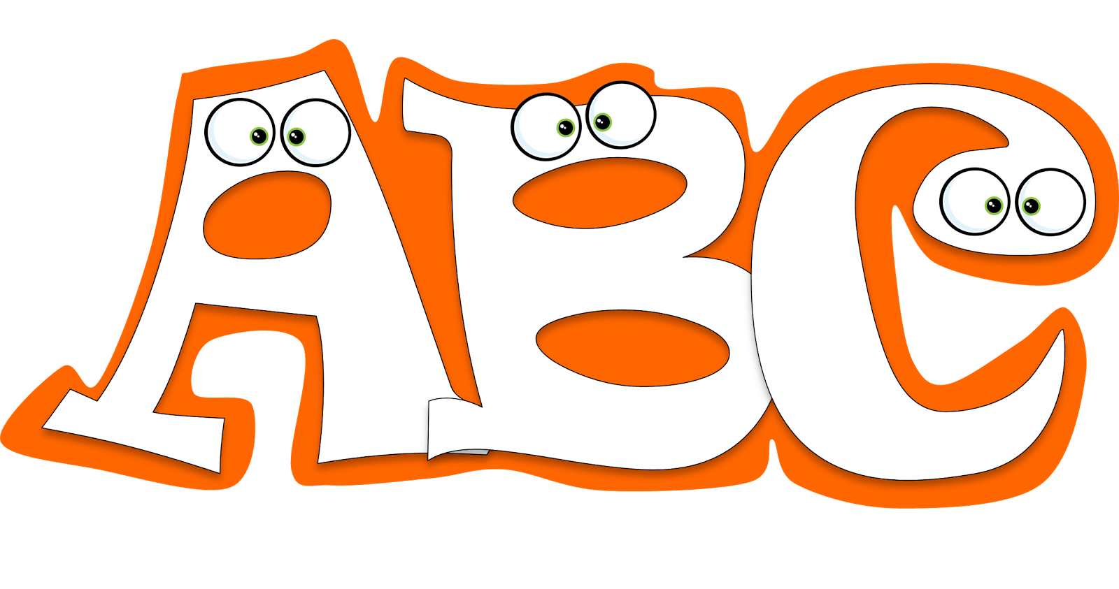 literacy clipart abc order