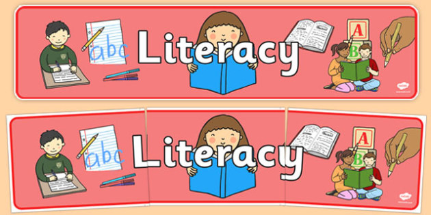 Free sign area signs. Literacy clipart classroom resource