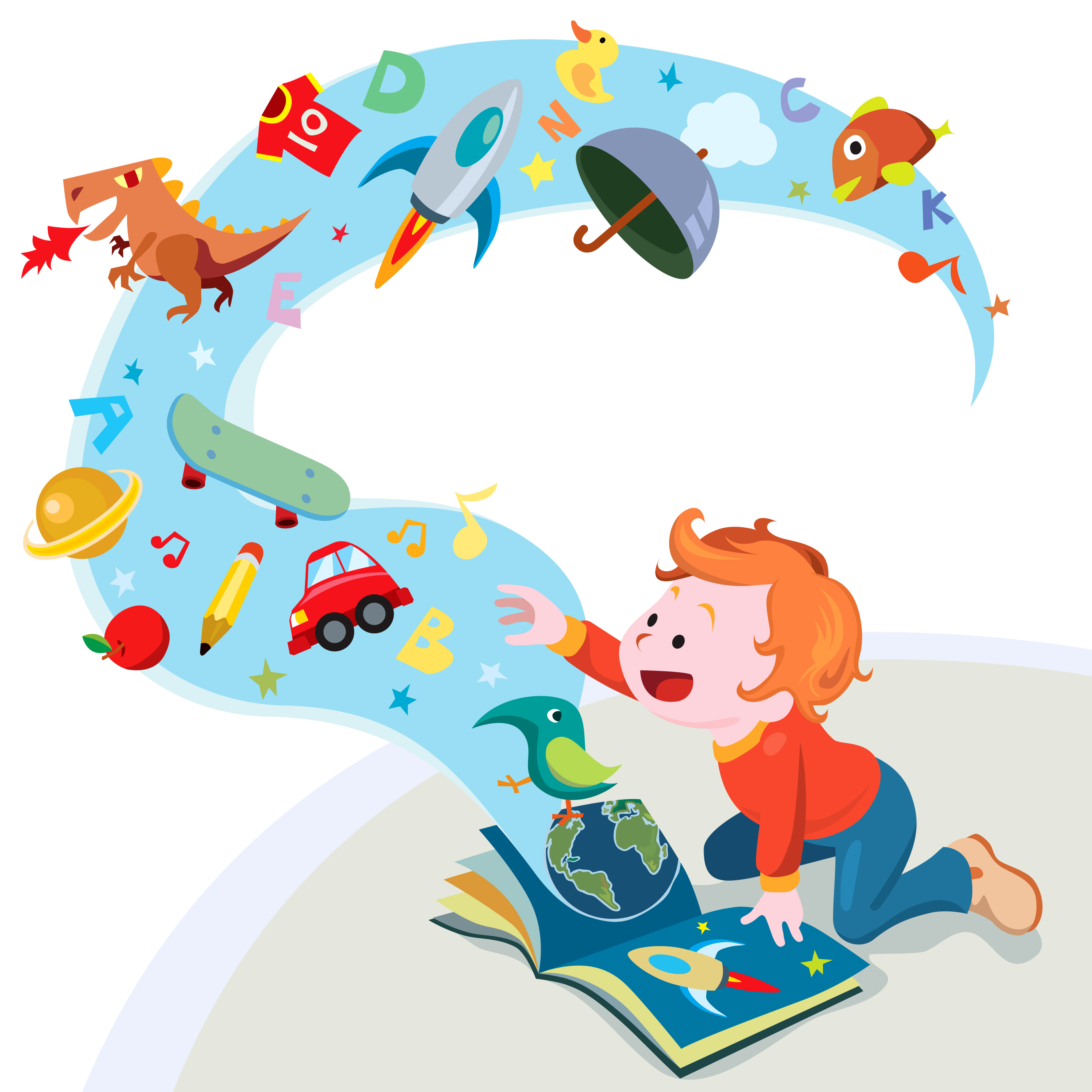 literacy clipart daycare