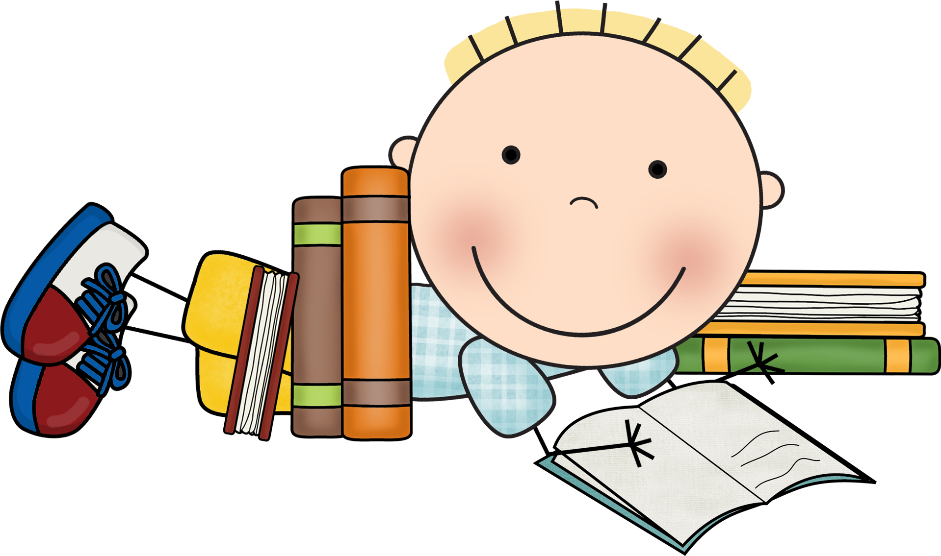Literacy clipart library research. Scrappin doodles clip art