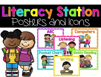 literacy clipart literacy station