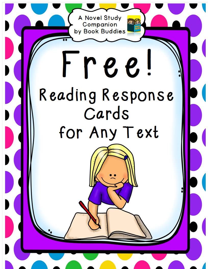 Reading response cards for. Literacy clipart nonfiction text