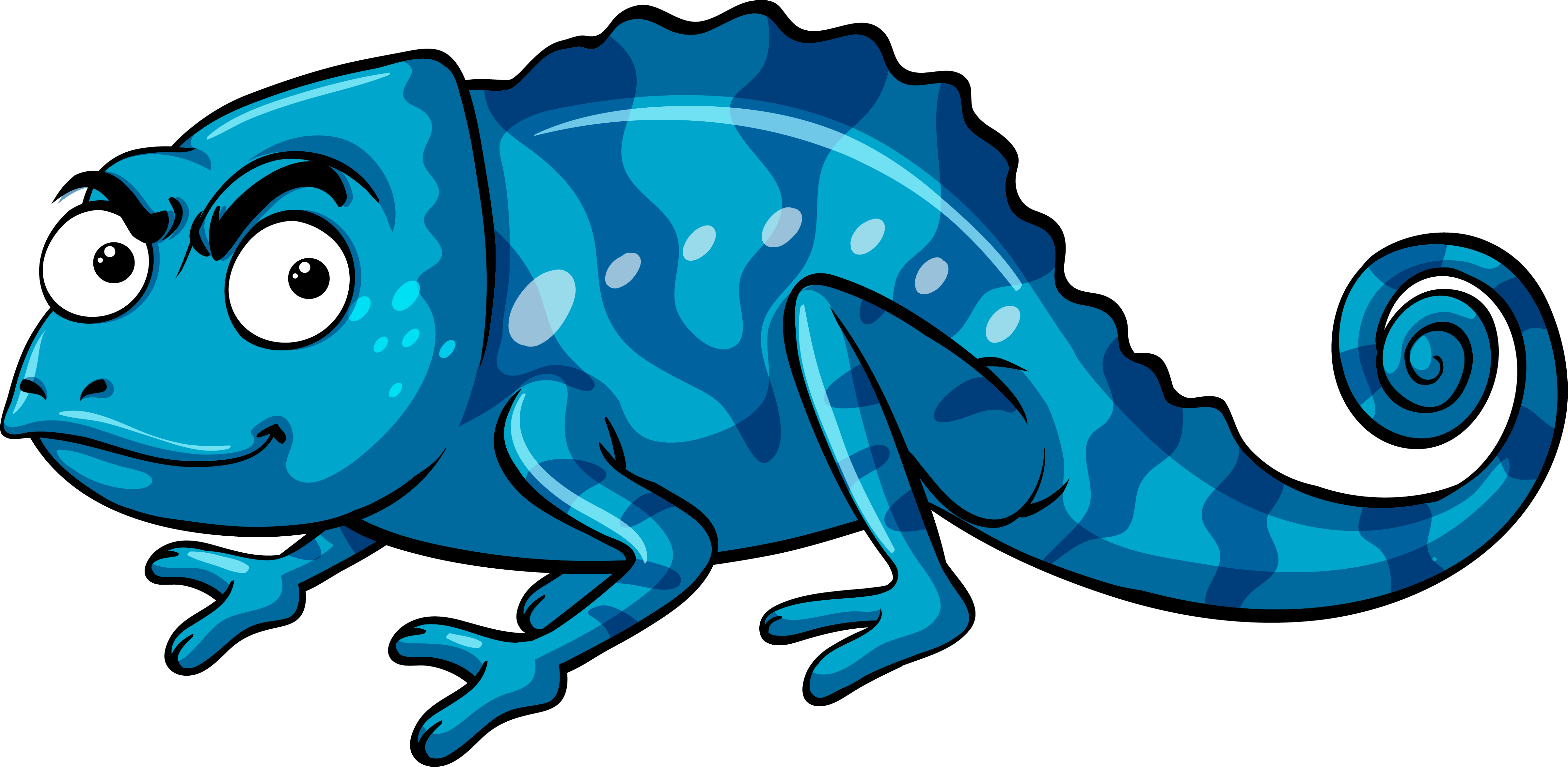 lizard clipart blue lizard