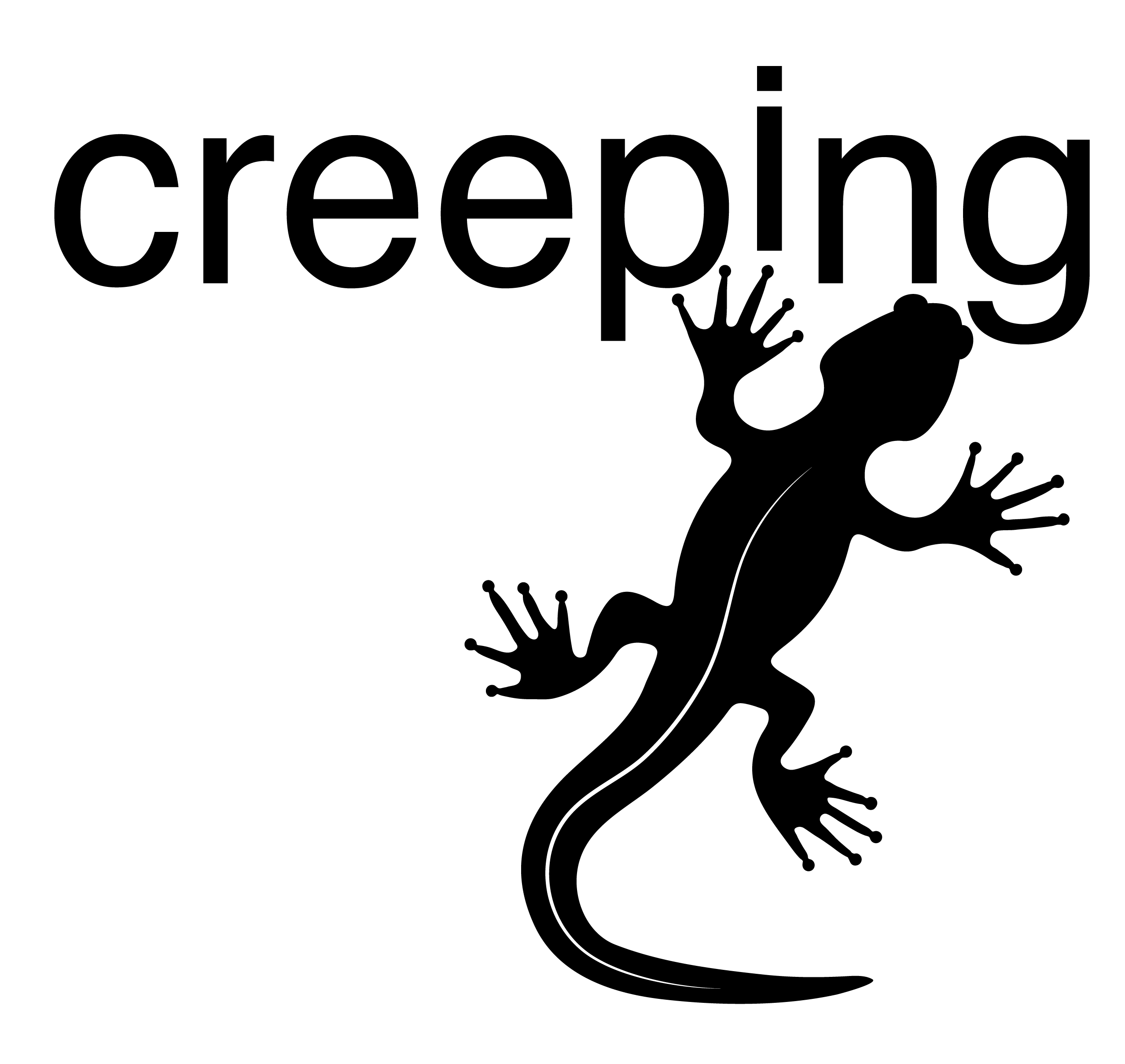 lizard clipart diagram