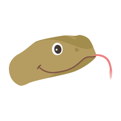 lizard clipart forked tongue