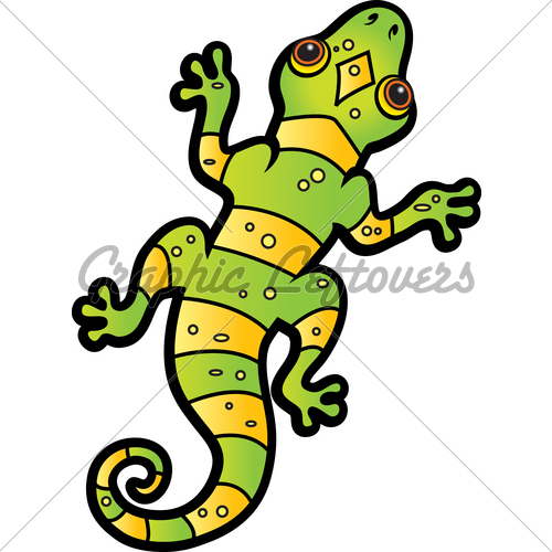 Cartoon gl stock images. Lizard clipart hole book