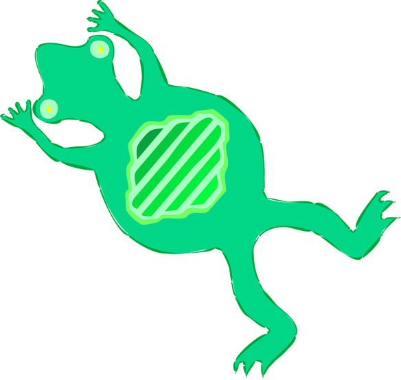 lizard clipart leaping lizard